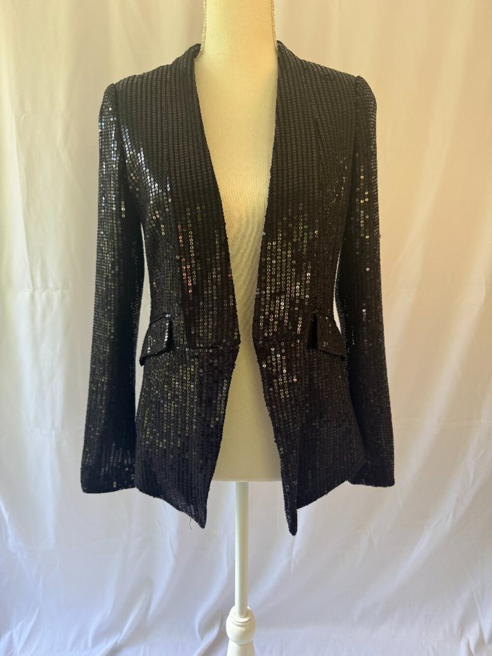 Dolce Cabo Black Sequin Blazer